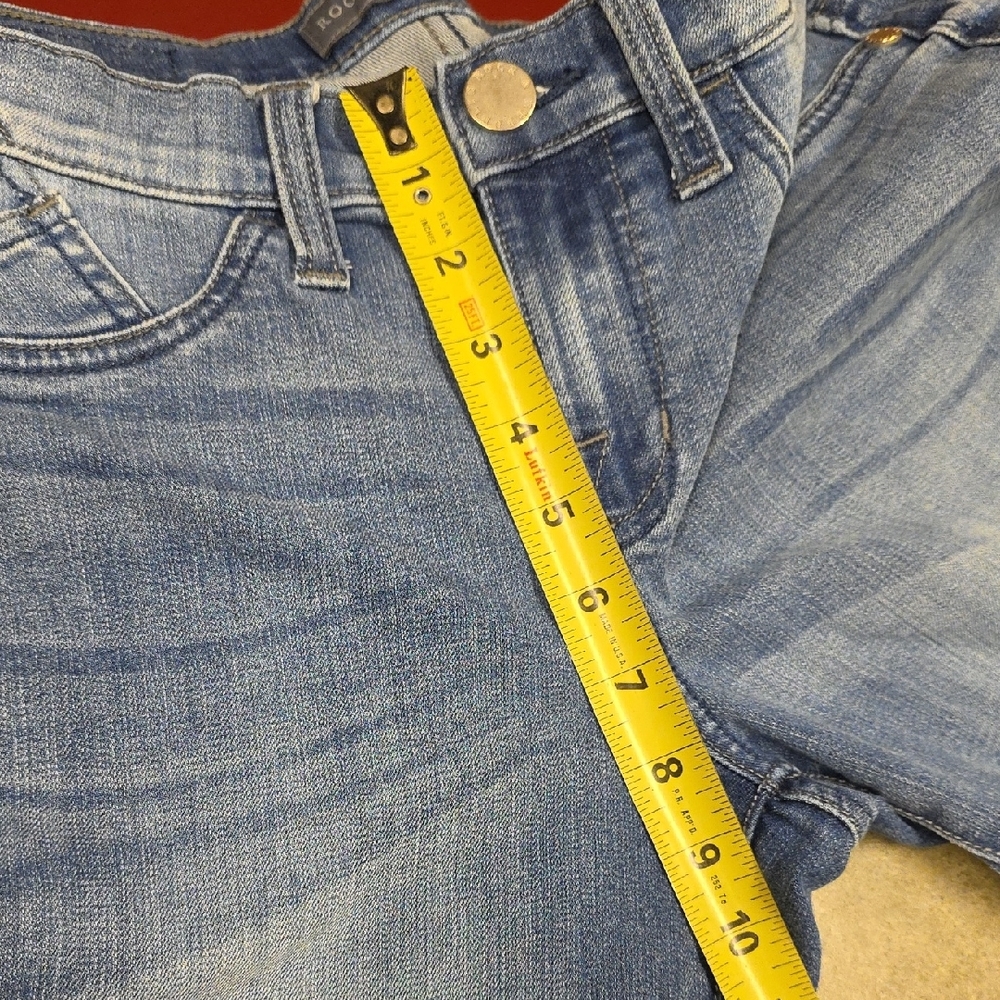 Rock & Republic Light Blue Skinny Jeans, Size 8 - Picture 7 of 11